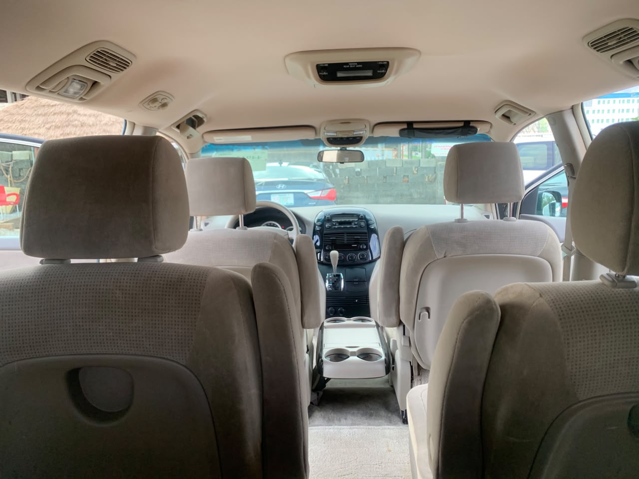 EDM Motors Toyota Sienna interior viewed from the rear